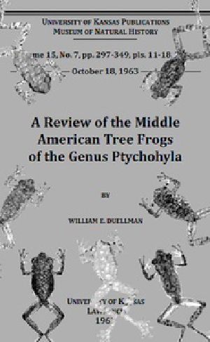 [Gutenberg 35413] • A Review of the Middle American Tree Frogs of the Genus Ptychohyla